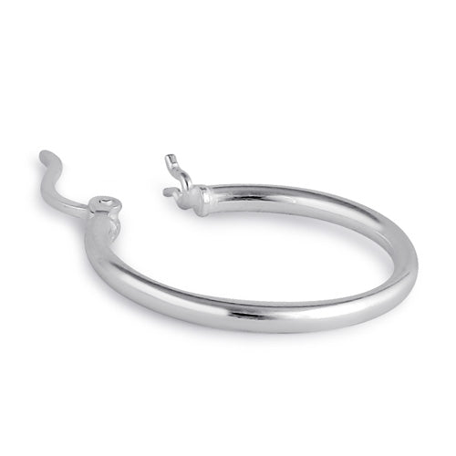 Sterling Silver Hoops