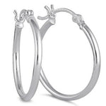 Sterling Silver Hoops