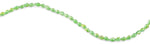 5x7mm Green Drop Faceted Crystal Beads