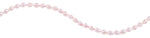5x7mm Pink Drop Faceted Crystal Beads
