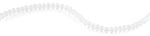 6-8mm Clear Faceted Rondelle Crystal Beads