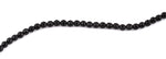 6mm Black Agate Faceted Gem Stone Beads
