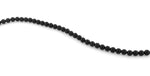6mm Black Agate Round Gem Stone Beads