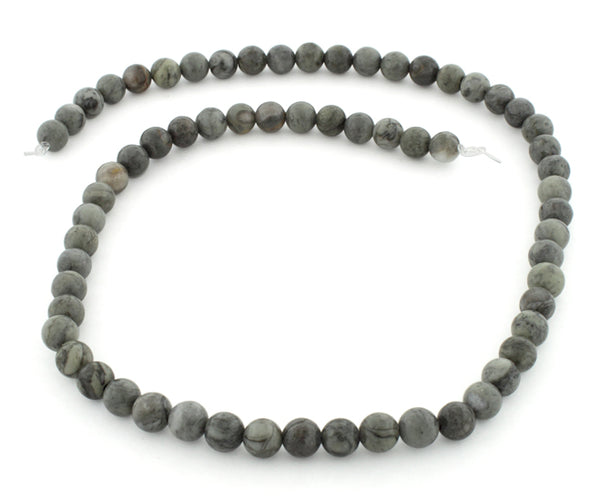 6mm Chinese Eagle Eye Round Stone Gem Stone Beads