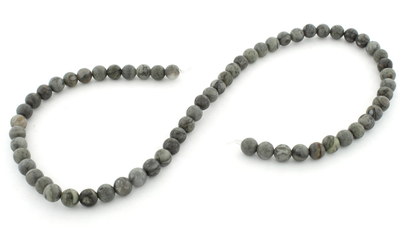 6mm Chinese Eagle Eye Round Stone Gem Stone Beads