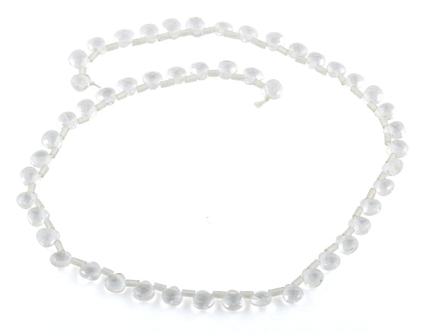 6MM Clear AB Gemstone Beads