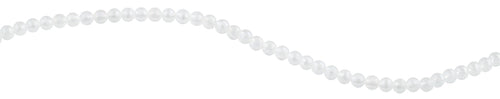 6mm Clear Faceted Round Crystal Beads
