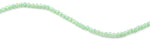 6mm Emerald Faceted Rondelle Crystal Beads