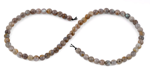 6mm Labradorite Faceted Gem Stone Beads