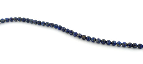 6mm Lapis Lazuli Round Gem Stone Beads