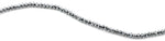 6mm Metal Faceted Rondelle Crystal Beads