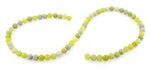 6mm Plain Round Harmony Serpentine Gem Stone Beads