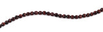 6mm Red Tiger Eye Faceted Gem Stone Beads