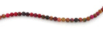 6mm Red Turtle Jasper Gem Stone Beads