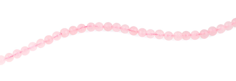 6mm Rose Quartz Faceted Gem Stone Beads