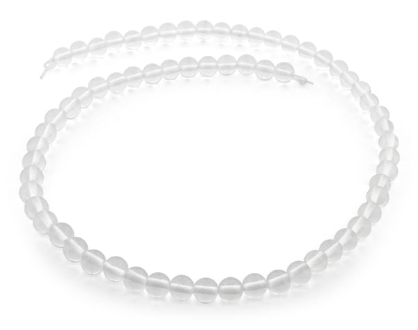 6mm Round Crystal Gem Stone Beads