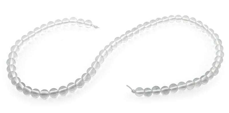 6mm Round Crystal Gem Stone Beads