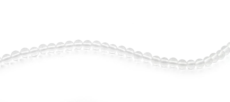 6mm Round Crystal Gem Stone Beads