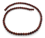 6mm Round Mahogany Obsidian Gem Stone Beads