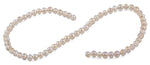 6mm Tan Round Faceted Crystal Beads