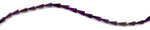 6x12mm Purple Cone Faceted Crystal Beads