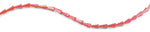 6x12mm Red Cone Faceted Crystal Beads