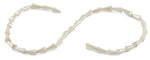 6x12mm Tan Cone Faceted Crystal Beads