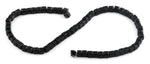 6X6mm Black Square Faceted Crystal Beads