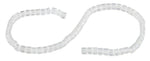 6X6mm Clear Square Faceted Crystal Beads