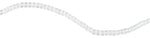 6X6mm Clear Square Faceted Crystal Beads