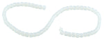 6X6mm Clear White Square Faceted Crystal Beads