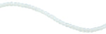 6X6mm Clear White Square Faceted Crystal Beads