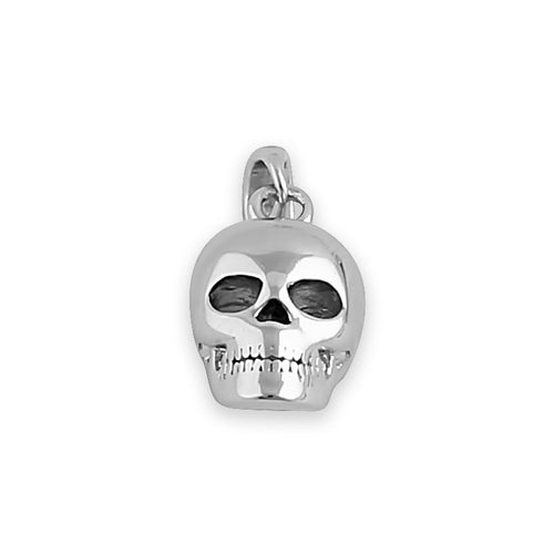 Sterling Silver Skull Pendant