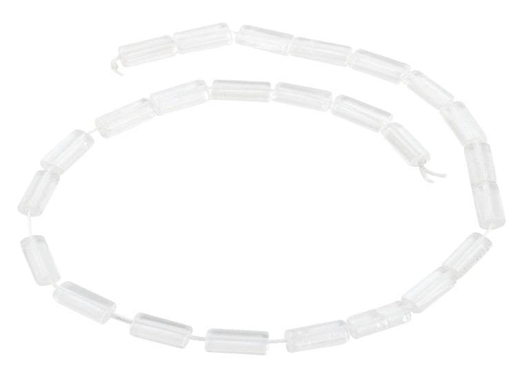 7x17mm Clear Rectangular Crystal Beads