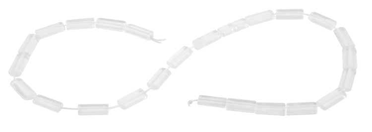 7x17mm Clear Rectangular Crystal Beads