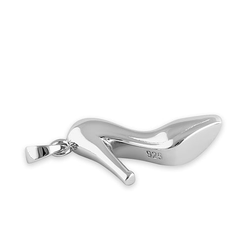 Sterling Silver High Heel Pendant