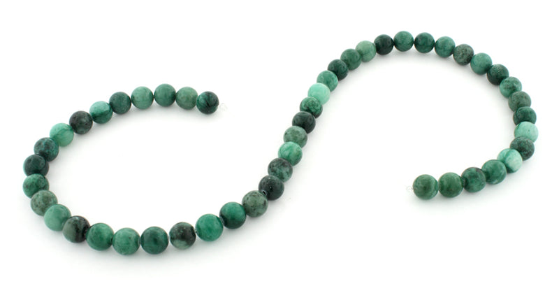 8mm Brazil Rainforest Jasper Round Gem Stone Beads