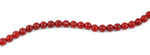 8mm Carnelian Faceted Gem Stone Beads