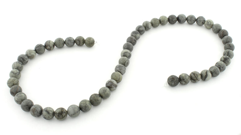 8mm Chinese Eagle Stone Gem Stone Beads