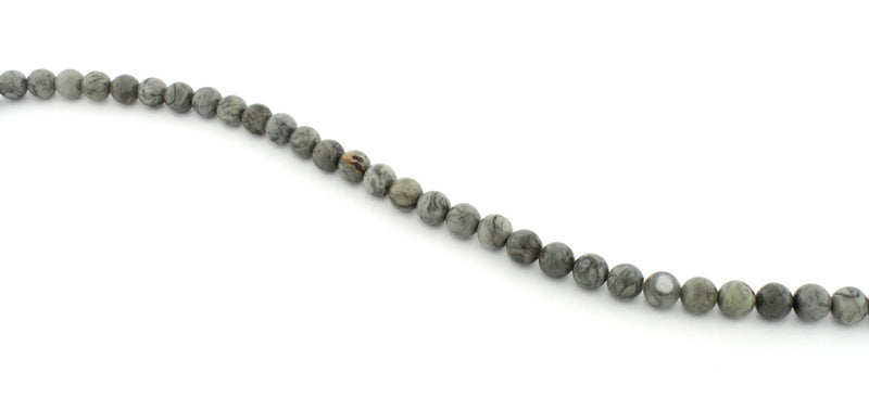 8mm Chinese Eagle Stone Gem Stone Beads