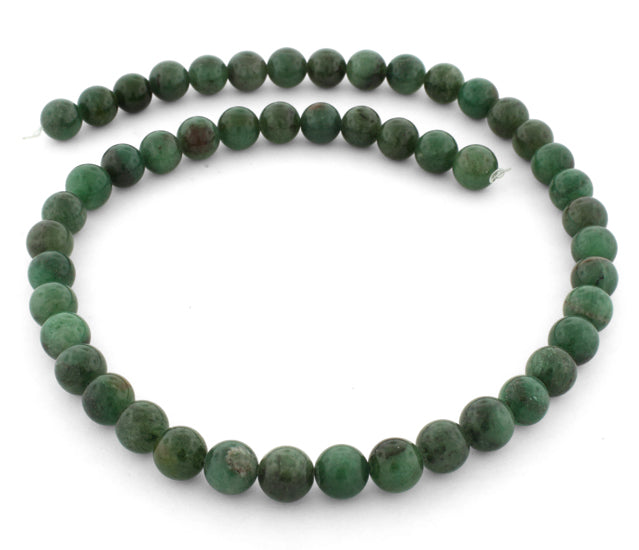 8mm Green Aventurine Round Gem Stone Beads