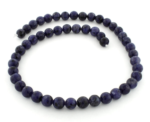 8mm Lapis Jasper Round Gem Stone Beads