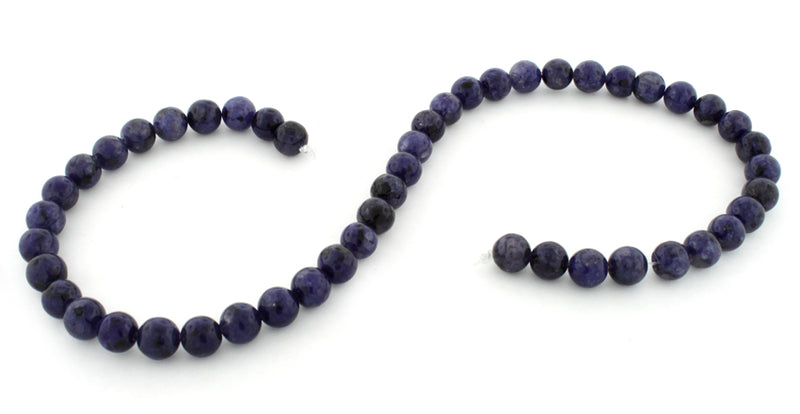 8mm Lapis Jasper Round Gem Stone Beads