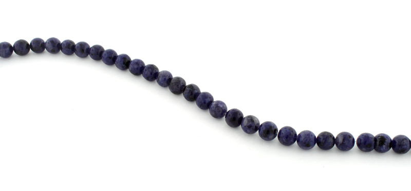 8mm Lapis Jasper Round Gem Stone Beads