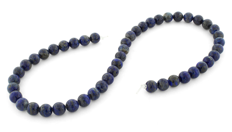 8mm Lapis Round Gem Stone Beads