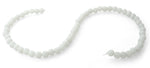 8mm Milk Opalite Round Gem Stone Beads