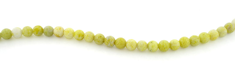 8mm Pineapple Jasper Round Gem Stone Beads