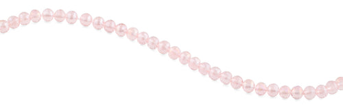 8mm Pink Faceted Round Crystal Beads