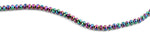 8mm Rainbow Faceted Rondelle Crystal Beads