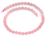 8mm Rose Quartz Faceted Gem Stone Beads